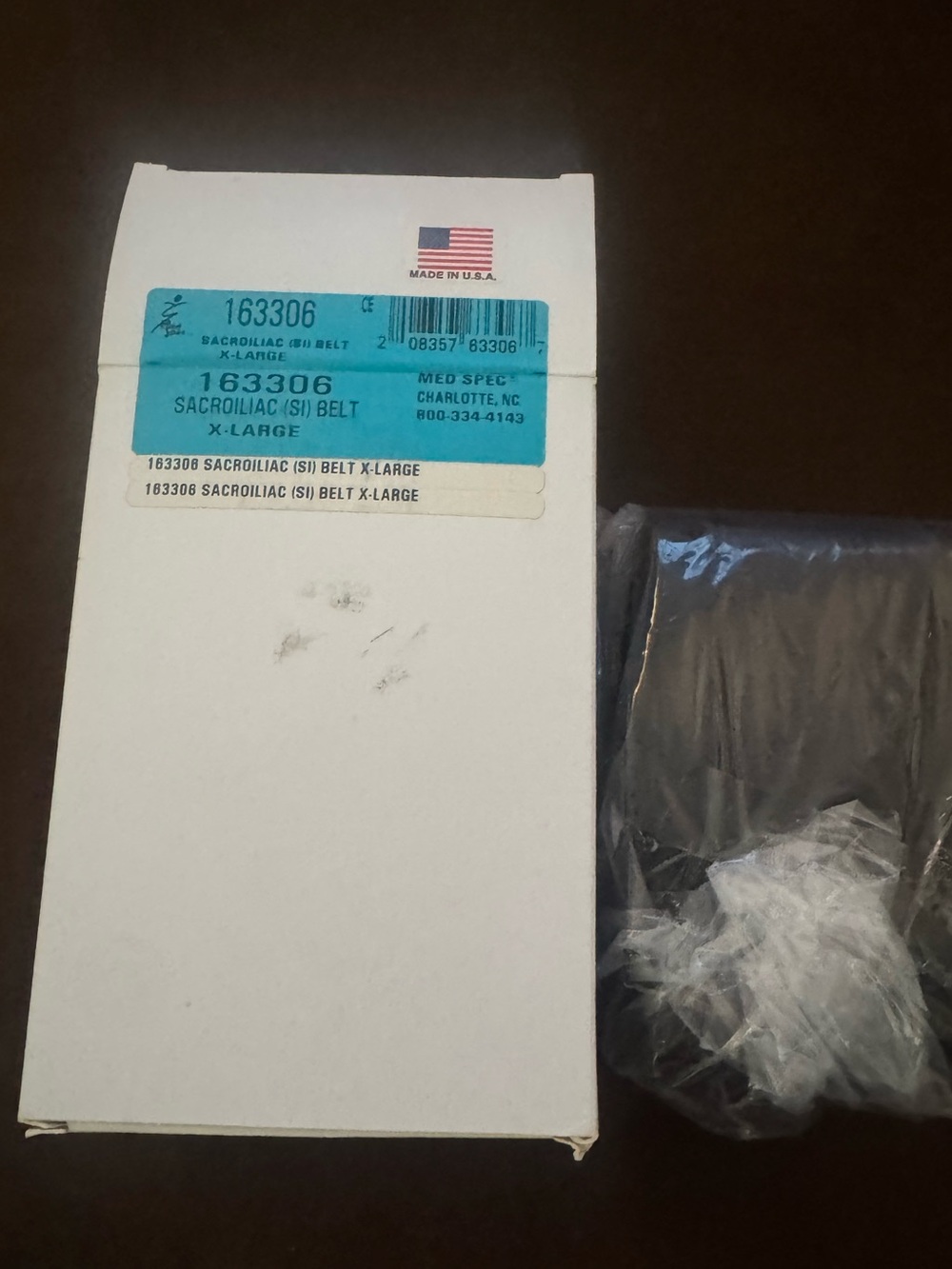 Med Spec SI Belt X Large Model # 163306